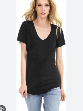 bobi Los Angeles V-Neck Short Sleeve Tee